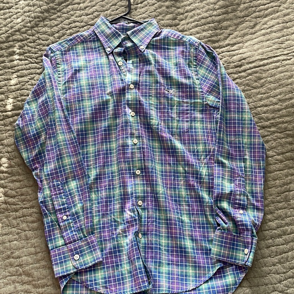 Vineyard Vines Slim Fit Tucker Shirt Small